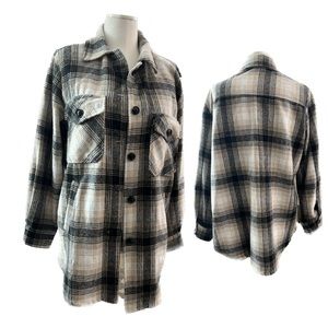 Bohme Flannel Shacket Size Medium